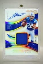 Jonathan Taylor 2020 Panini Immaculate Collection card