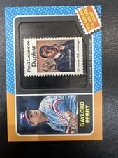 2024 Topps Heritage 1975 Us Postal Stamp Relics Gaylord Perry #75US-GP card