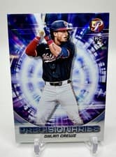 2025 Topps Pristine Precisionaries Dylan Crews #PR-11 card