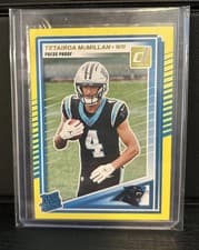 Tetairoa McMillan 2025 Panini Donruss card