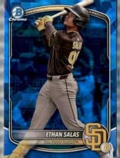 Ethan Salas 2025 Bowman Chrome Sapphire Edition Prospects card