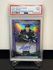 2024-25 O-Pee-Chee Platinum Rookie Autographs Will Smith #R-WS card