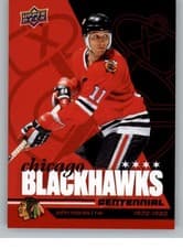 2025-26 Upper Deck Chicago Blackhawks Centennial Box John Marks #50 card