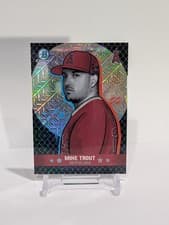 2025 Bowman Chrome Ascensions Mike Trout #BA-21 card