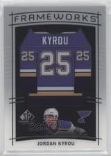 2024-25 SP Game Used Frameworks Jordan Kyrou #F-JK card