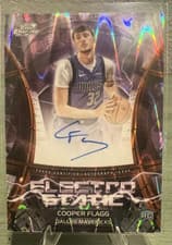 Cooper Flagg 2025-26 Topps Cosmic Chrome Electro Static Signatures card