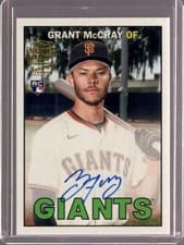2025 Topps Archives Fan Favorite Autographs 1967 Grant McCray #67FFA-GM card