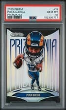 2025 Panini Prizm Prizmania Puka Nacua #19 card