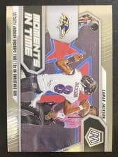 Lamar Jackson 2025 Panini Mosaic Moments in Time card