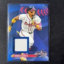2025 Topps Update All-Star Stitches Ronald Acuña Jr. #AS-RA card