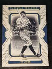 2025 Panini National Treasures Base Set Ty Cobb #88 card