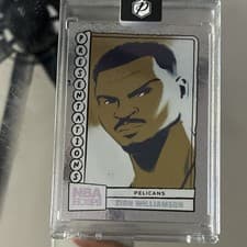 2024-25 Hoops Presentations Zion Williamson #9 card