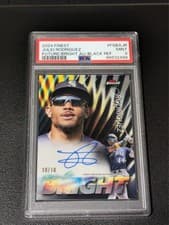 Julio Rodriguez 2024 Finest Future So Bright Autographs card