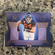 2025 Panini Silhouette Pillars of the Game Brian Urlacher #32 card