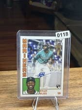 2025 Topps Archives Fan Favorite Autographs 1984 Ryan Bliss #84FFA-RB card