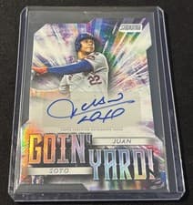 2025 Stadium Club Goin' Yard Autographs Juan Soto #GYA-JS card