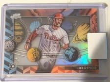 2025 Topps Cosmic Chrome Planetarium Bryce Harper #P-4 card