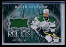 2024-25 Upper Deck Black Diamond Diamond Mine Relics Jamie Benn #DMR-BE card