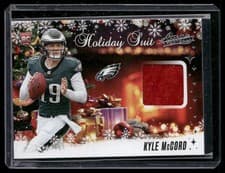 2025 Panini Absolute Holiday Suit Kyle McCord #HS-KMD card