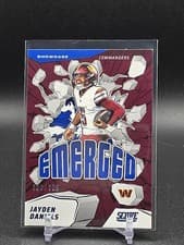 2025 Score Emerged Jayden Daniels #3 card