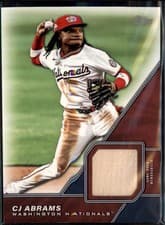 2026 Topps Major League Material Relics CJ Abrams #MLM-CA card