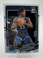 Leonard Miller 2023 Panini Donruss Optic card