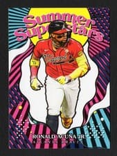 Ronald Acuna Jr. 2025 Topps Summer Superstar card