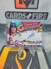2025 Finest Gustographs Autograph Luisangel Acuña #G-LA card