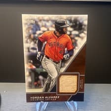 Yordan Alvarez 2026 Topps Major League Material Relics card