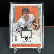 2025 Panini Boys of Summer Pastime Materials Goose Gossage #2 card