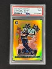 Jonathan Taylor 2022 Panini Donruss Optic Downtown card