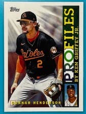 2026 Topps Topps Profiles Gunnar Henderson #TP-4 card
