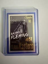 2025-26 Panini Signature Series Class Masters Rasheer Fleming #18 card