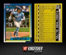 Bobby Witt Jr. 2025 Topps 1990 card