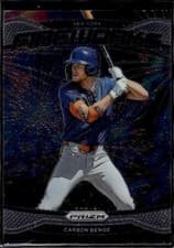2025 Panini Prizm Fireworks Carson Benge #9 card