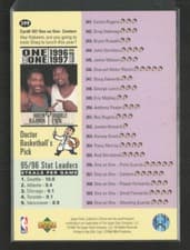 Marcus Camby / Hakeem Olajuwon / Shaquille O'Neal 1996-97 Collector's Choice Base Set card