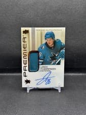 2024-25 Upper Deck Premier Acetate Auto Patch Rookies Jack Thompson #AR-JT card