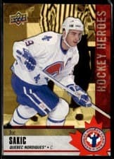 Joe Sakic 2020 Upper Deck National Hockey Card Day Canada card