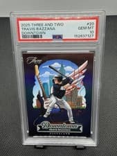 2025 Panini Three and Two Downtown Travis Bazzana #20 card