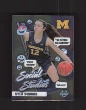 Syla Swords 2024-25 Bowman University Chrome Social Studies card