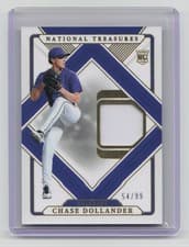 Chase Dollander 2025 Panini National Treasures Treasured Threads card