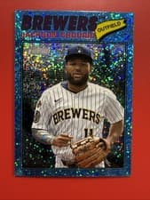 Jackson Chourio 2026 Topps Heritage card