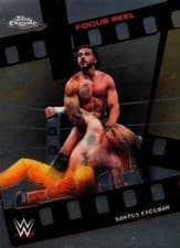 2026 Topps Chrome WWE Focus Reel Santos Escobar #FR-31 card