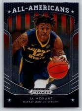 Ja Morant 2019 Panini Prizm Draft Picks card