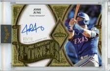 2025 Topps Five Star Preeminent Power Autographs Josh Jung #PEP-JJU card