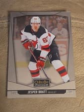2024-25 O-Pee-Chee Platinum Base Set Jesper Bratt #63 card