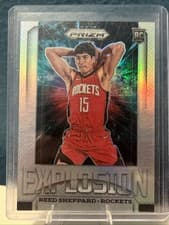 2024-25 Panini Prizm Deca Explosion Reed Sheppard #23 card