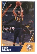 Goga Bitadze 2021-22 Panini NBA Sticker & Card Collection (Brazil) Base Set card