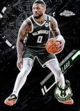 2025-26 Topps Chrome Go Time Damian Lillard #GT-10 card