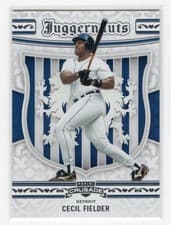 Cecil Fielder 2024 Panini Crusade Juggernauts card